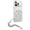 Чехол Guess Peony Chain Collection для iPhone 13 Pro Max Silver (GUHCP13XKSPESI)