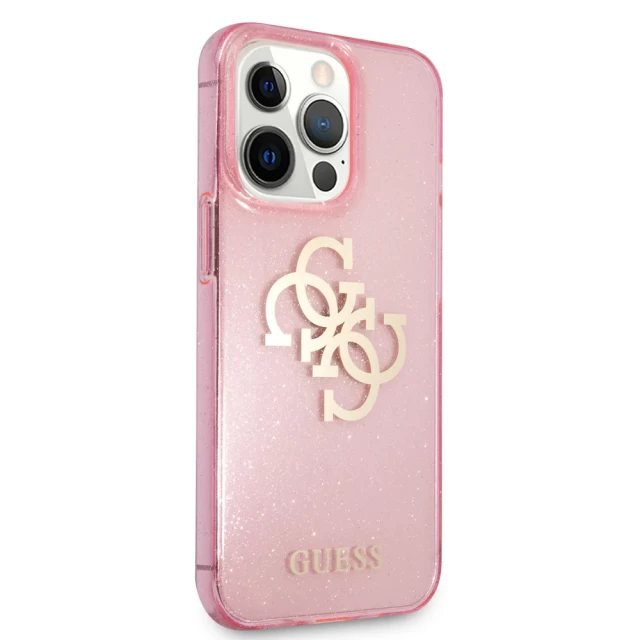 Чехол Guess Big Logo для iPhone 13 Pro Max Pink (GUHCP13XPCUGL4GPI)