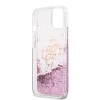 Чехол Guess Big Liquid Glitter для iPhone 13 Pink (GUHCP13MLG4GPI)