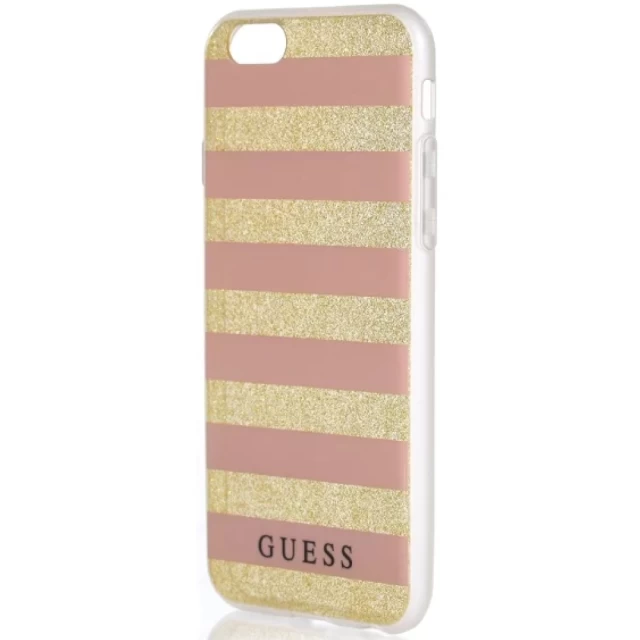 Чехол Guess Ethnic Chic Stripes iPhone 7 Gold Pink (GUHCP7STGPI)