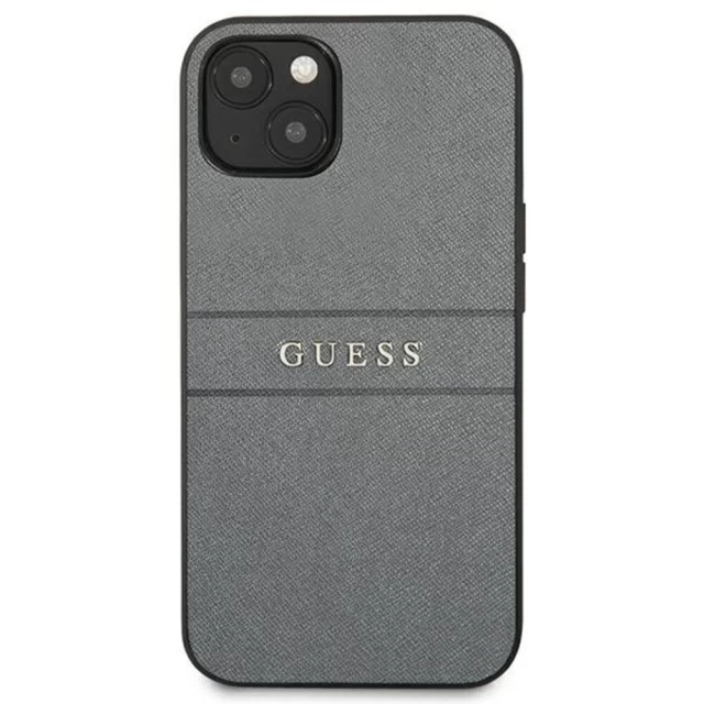 Чохол Guess Saffiano для iPhone 13 Grey (GUHCP13MPSASBGR)