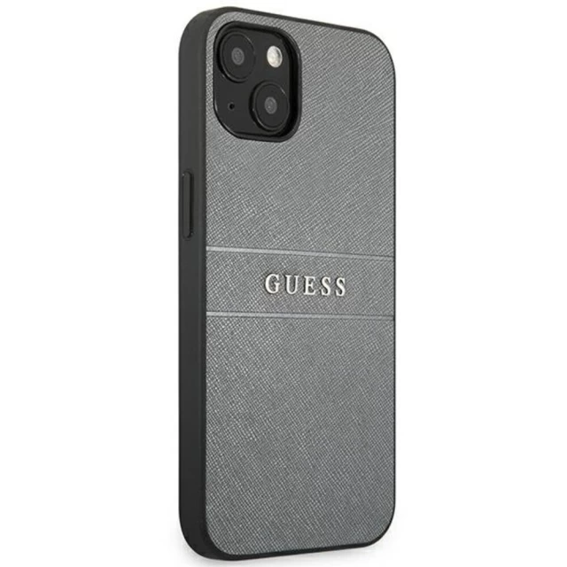 Чохол Guess Saffiano для iPhone 13 Grey (GUHCP13MPSASBGR)