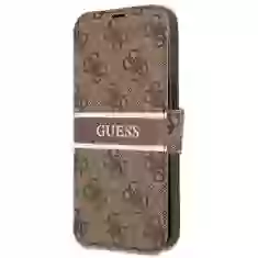 Чехол Guess 4G Stripe для iPhone 13 Pro Max Brown (GUBKP13X4GDBR)
