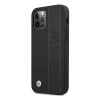 Чехол BMW для iPhone 12 | 12 Pro Leather Outlines Black (BMHCP12MRWBOK)