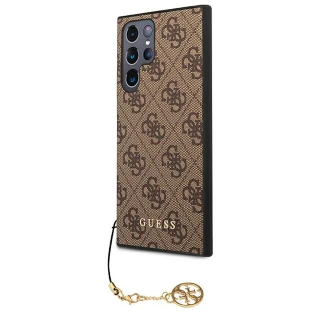 Чохол Guess Charms Collection для Samsung Galaxy S22 S908 Brown (GUHCS22LGF4GBR)