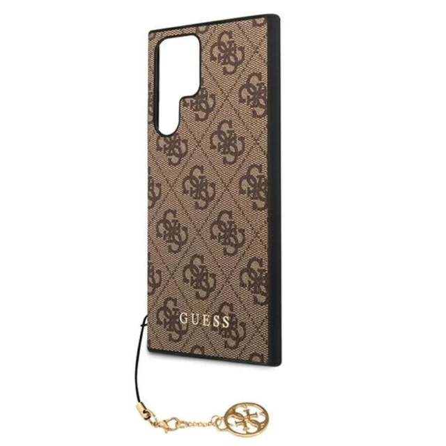 Чохол Guess Charms Collection для Samsung Galaxy S22 S908 Brown (GUHCS22LGF4GBR)