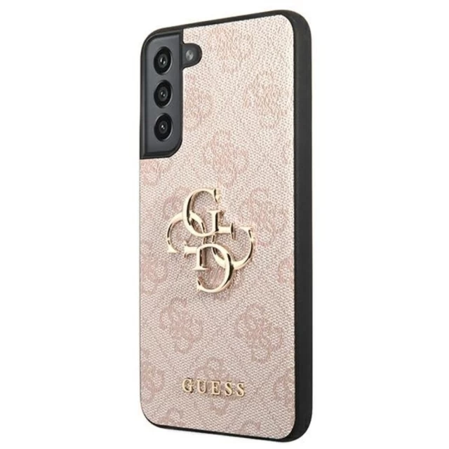 Чохол Guess Big Metal Logo для Samsung Galaxy S22+ S906 Pink (GUHCS22M4GMGPI)