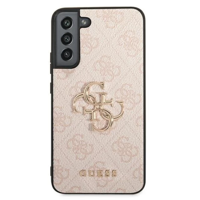 Чехол Guess Big Metal Logo для Samsung Galaxy S22+ S906 Pink (GUHCS22M4GMGPI)