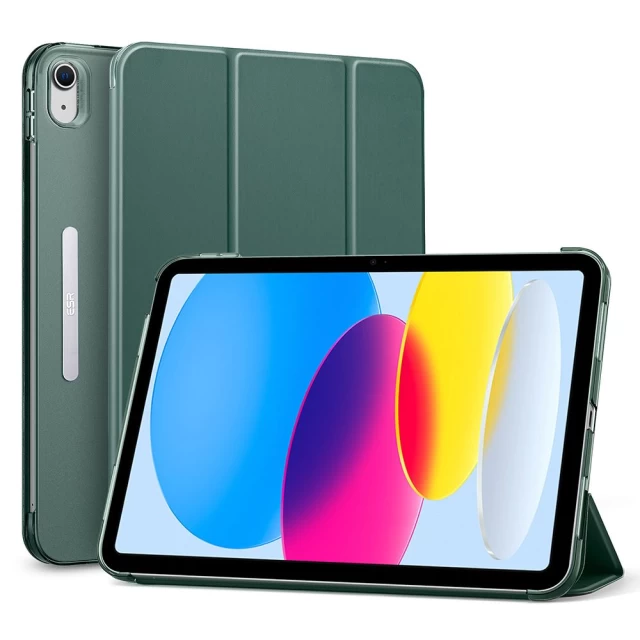 Чехол ESR Ascend Trifold для iPad 10.9 2022 10th Gen Forest Green (4894240171431)
