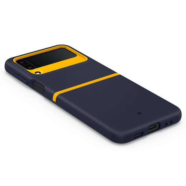 Чохол Spigen Nano Pop для Samsung Galaxy Flip4 (F721) Blueberry Navy (ACS05119)