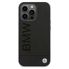 Чохол BMW для iPhone 14 Pro Leather Stamp Black (BMHCP14LSLLBK)