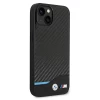 Чехол BMW для iPhone 14 Plus Leather Carbon Black (BMHCP14M22NBCK)