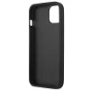 Чехол BMW для iPhone 14 Leather Stamp Black (BMHCP14SSLLBK)