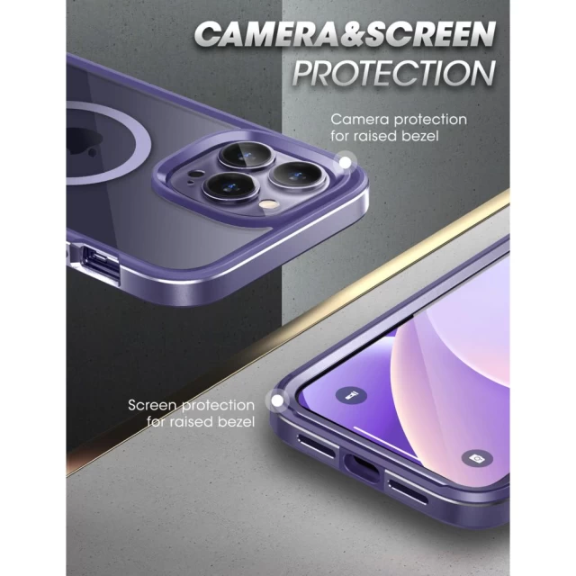 Чехол Supcase Ub Edge Mag для iPhone 14 Pro Max Deep Purple with MagSafe (843439120747)