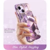 Чохол Supcase Cosmo для iPhone 14 | 13 Marble Purple (843439118577)