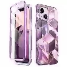 Чехол Supcase Cosmo для iPhone 14 | 13 Marble Purple (843439118577)