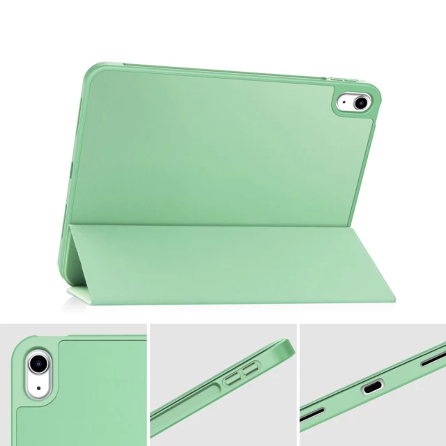 Чехол Tech-Protect Smart Case Pen для iPad 10.9 2022 10th Gen Matcha Green (9490713927632)