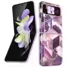 Чехол Supcase Cosmo для Samsung Galaxy Flip4 (F721) Marble Purple (843439118997)