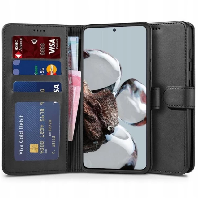 Чохол Tech-Protect Wallet для Xiaomi 12T | 12T Pro Black (9490713929476)