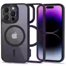Чохол Tech-Protect Magmat Magsafe для iPhone 14 Pro Deep Purple Clear with MagSafe (9490713929988)