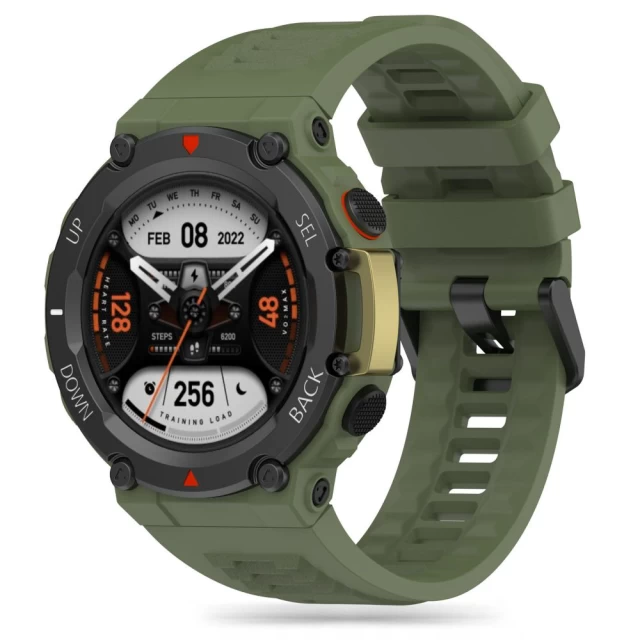 Ремінець Tech-Protect Iconband для Amazfit T-REX 2 Army Green (9490713929902)