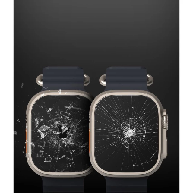 Захисне скло Ringke ID FC Glass (4 Pack) для Apple Watch Ultra 49 mm Clear (8809881268378)