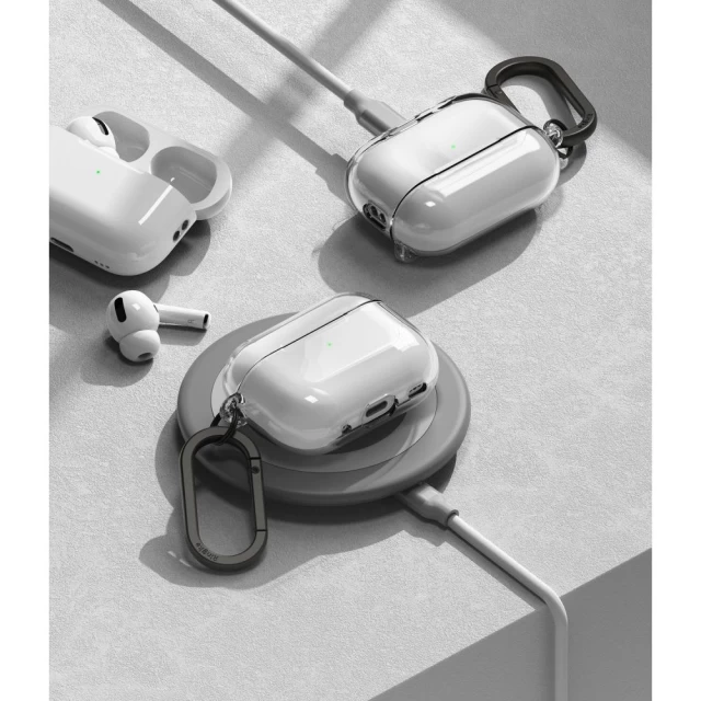 Чехол Ringke Hinge для AirPods Pro 1 | 2 Clear (8809881268439)