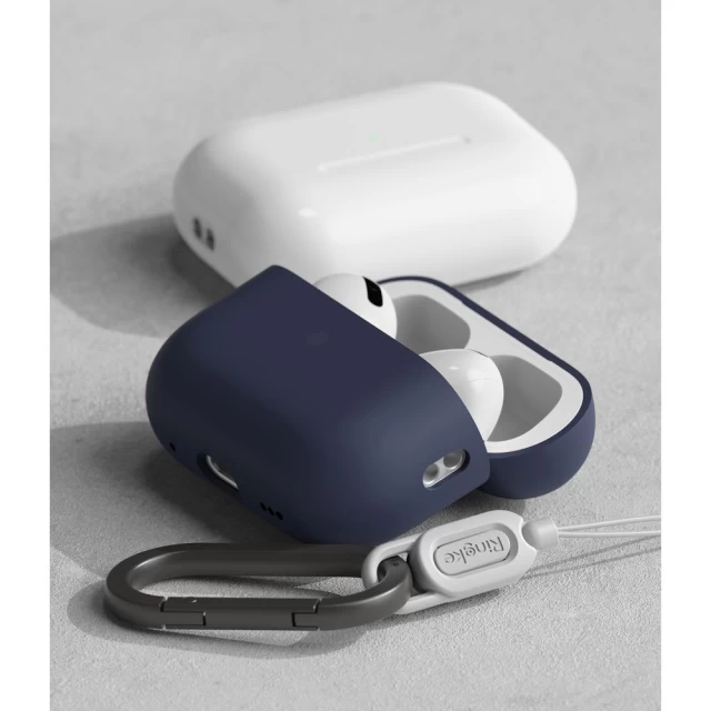 Чохол Ringke Silicone для AirPods Pro 1 | 2 Midnight Blue (8809881268309)