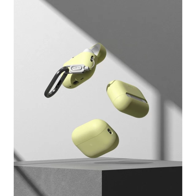 Чохол Ringke Silicone для AirPods Pro 1 | 2 Mellow Yellow (8809881268323)