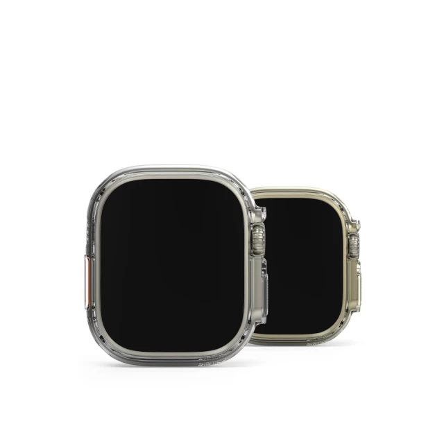 Чохол Ringke Slim (2 Pack) для Apple Watch Ultra 49 mm Clear Matte Black (8809881268873)