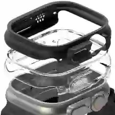 Чохол Ringke Slim (2 Pack) для Apple Watch Ultra 49 mm Clear Matte Black (8809881268873)