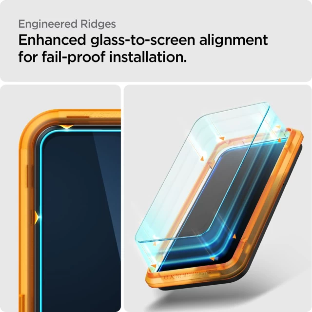 Защитное стекло Spigen ALM Glass TR (2 Pack) для Samsung Galaxy A23 5G | LTE Clear (AGL05279)