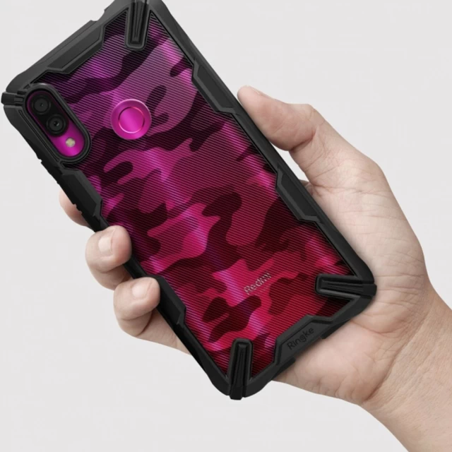 Чехол Ringke Fusion для Xiaomi Redmi Note 7 Camo Black (8809688890130)