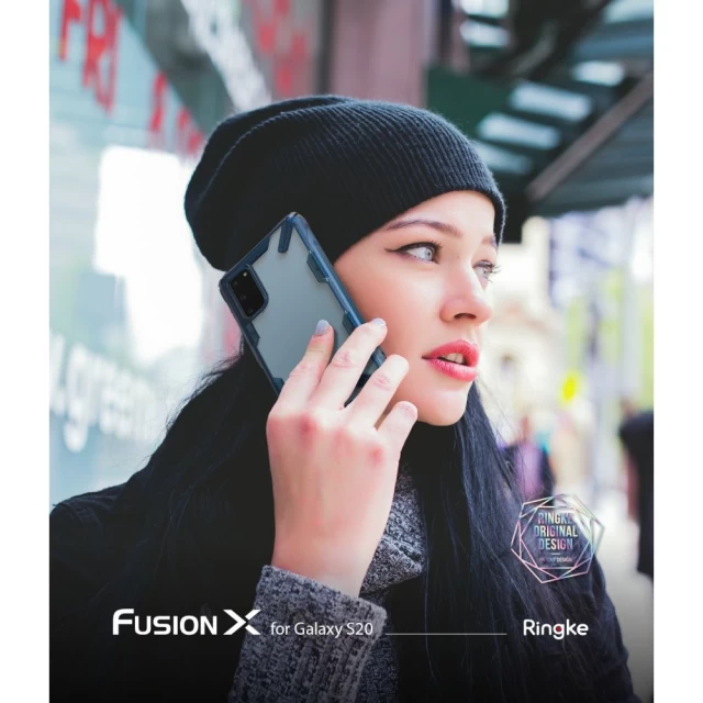 Чехол Ringke Fusion для Samsung Galaxy S20 Space Blue (FUSG0044)