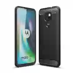 Чохол Tech-Protect TPU Carbon для Motorola Moto G9 Play | E7 Plus Black (0795787714188)