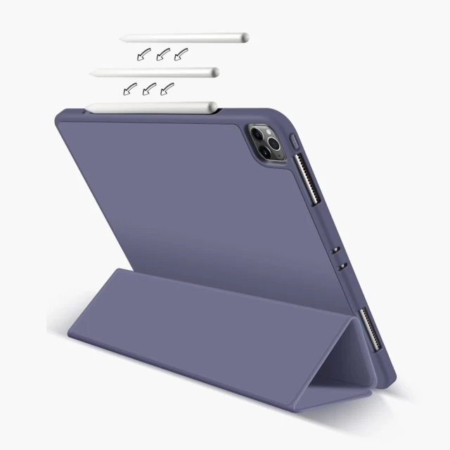 Чехол Tech-Protect Smart Case Pen для iPad Pro 12.9 2020 | 2021 | 2022 Black (9490713929148)