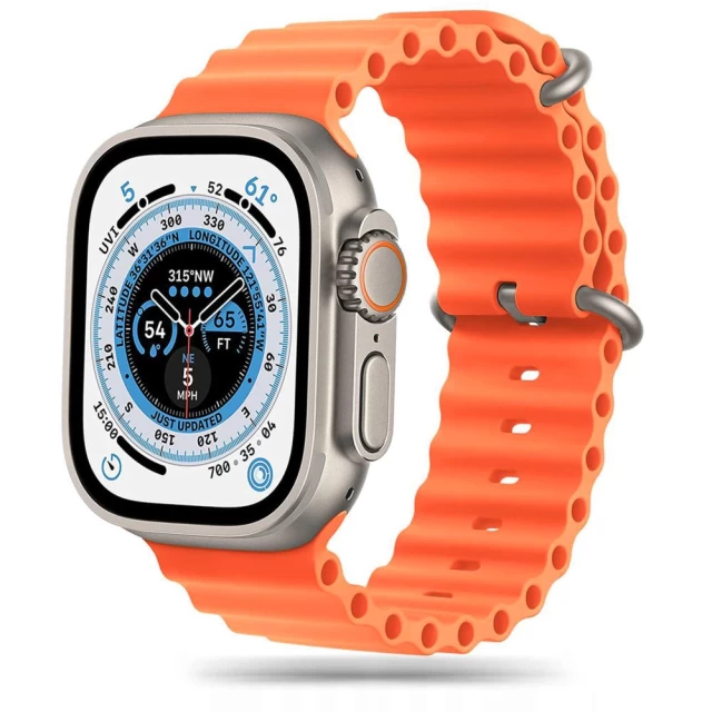 Ремешок Tech-Protect IconBand Pro для Apple Watch 49 | 45 | 44 | 42 mm Orange (9490713930212)