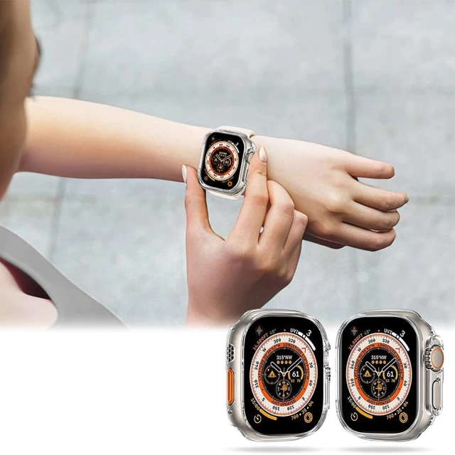 Чохол Tech-Protect Defense 360 для Apple Watch Ultra 49 mm Titanium (9490713930236)