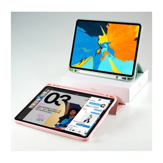 Чохол Tech-Protect Smart Case Pen для iPad Air 5 2022 | iPad Air 4 2020 Cactus Green (9490713929766)
