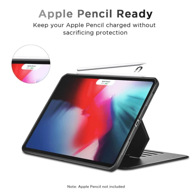 Чехол ESR Sentry Stand для iPad Pro 11 2020 | 2018 Black (4894240108758)