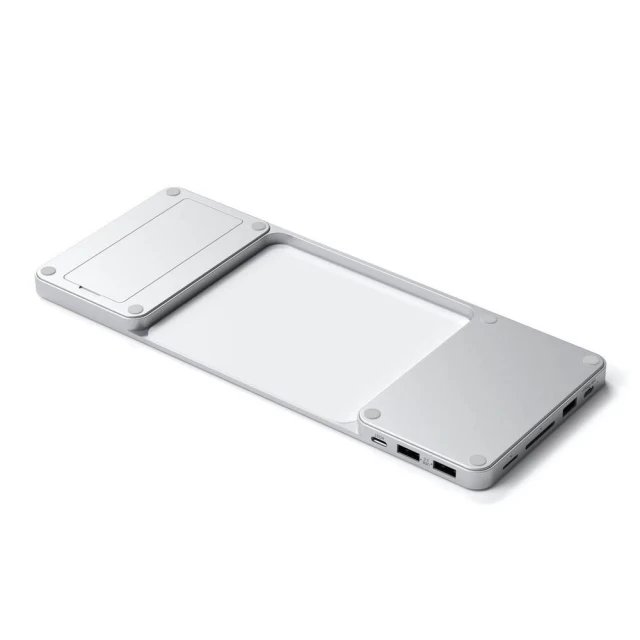 Док-станция Satechi Aluminum USB-C Slim Dock Silver for iMac 24