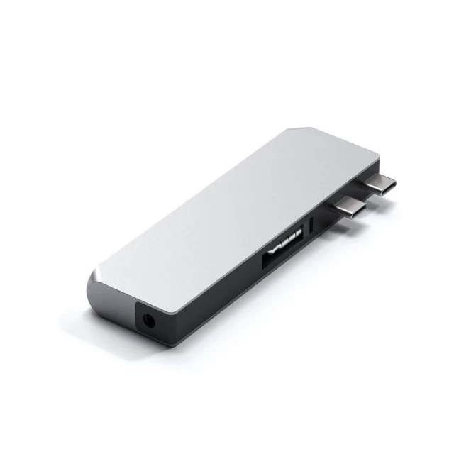 USB-хаб Satechi USB-C Pro Hub Mini Adapter Silver (ST-UCPHMIS)
