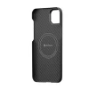 Чехол Pitaka MagEZ Case 3 Twill 1500D для iPhone 14 Black Grey with MagSafe (KI1401)