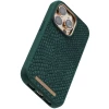 Чехол Elements Njord Salmon Leather Case для iPhone 14 Pro Max Green with MagSafe (NA44SL02)