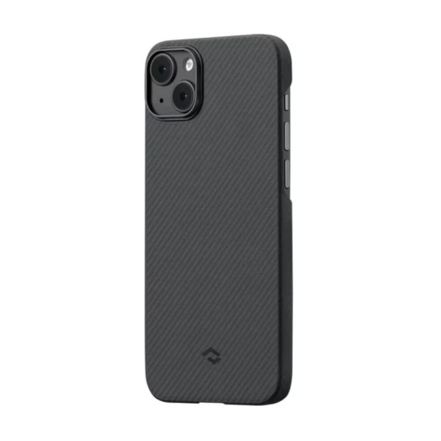 Чехол Pitaka MagEZ Case 3 Twill 600D для iPhone 14 Black Grey with MagSafe (KI1401A)