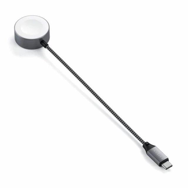 Зарядное устройство Satechi USB-C Magnetic Charging Cable for Apple Watch Space Gray (ST-TCAW7CM)