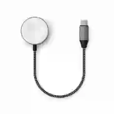 Зарядний пристрій Satechi USB-C Magnetic Charging Cable for Apple Watch Space Gray (ST-TCAW7CM)