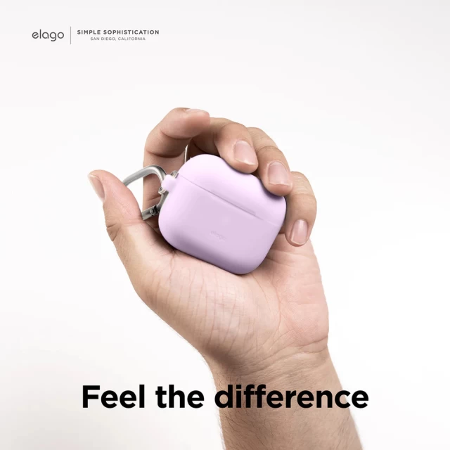 Чохол Elago Silicone Hang Case для Airpods Pro 2 Lavender (EAPP2SC-HANG-LV)