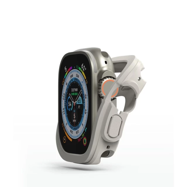 Чохол Ringke Air для Apple Watch Ultra 49 mm Warm Grey (8809881269061)