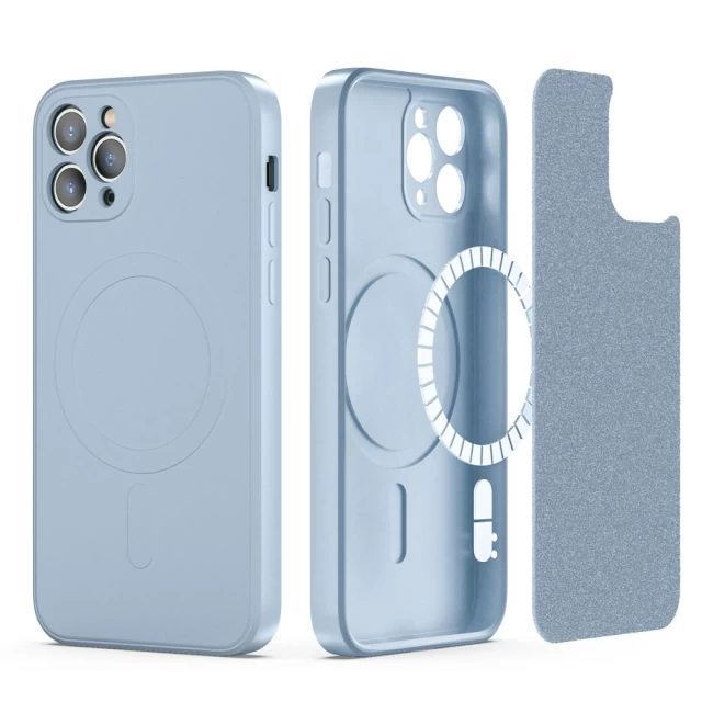 Чехол Tech-Protect Icon для iPhone 11 Pro Sky Blue with MagSafe (9490713930601)